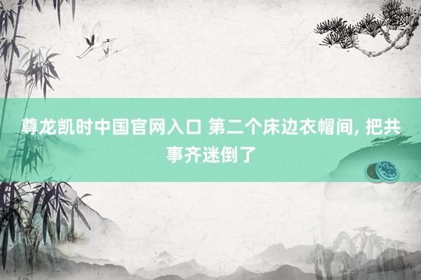 尊龙凯时中国官网入口 第二个床边衣帽间，<a href=
